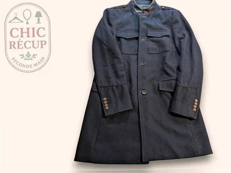 Trench The Kooples – L – Marine – État : Excellent